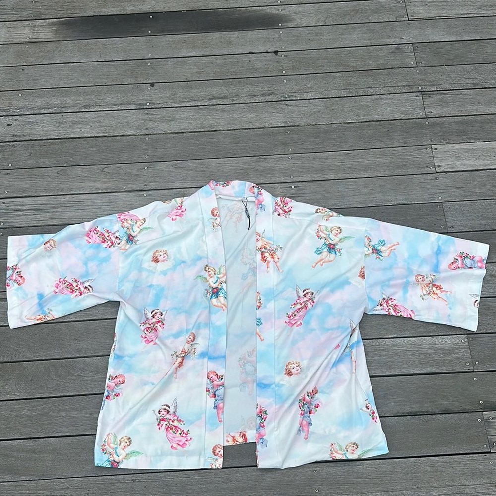 Komono with angel print
